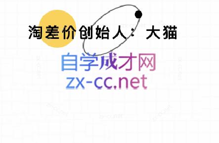 大猫淘差价课程(部分更新8月)-网创吧