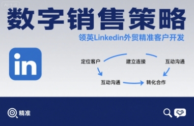 数字销售策略领英LinkedIn外贸精准客户开发-网创吧