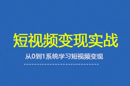 杨磊老师·2025短视频变现实战课-网创吧