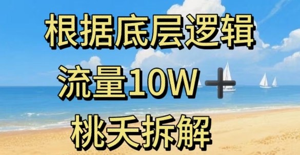 据底层逻辑,流量10W+,以安全知识科普为例-网创吧